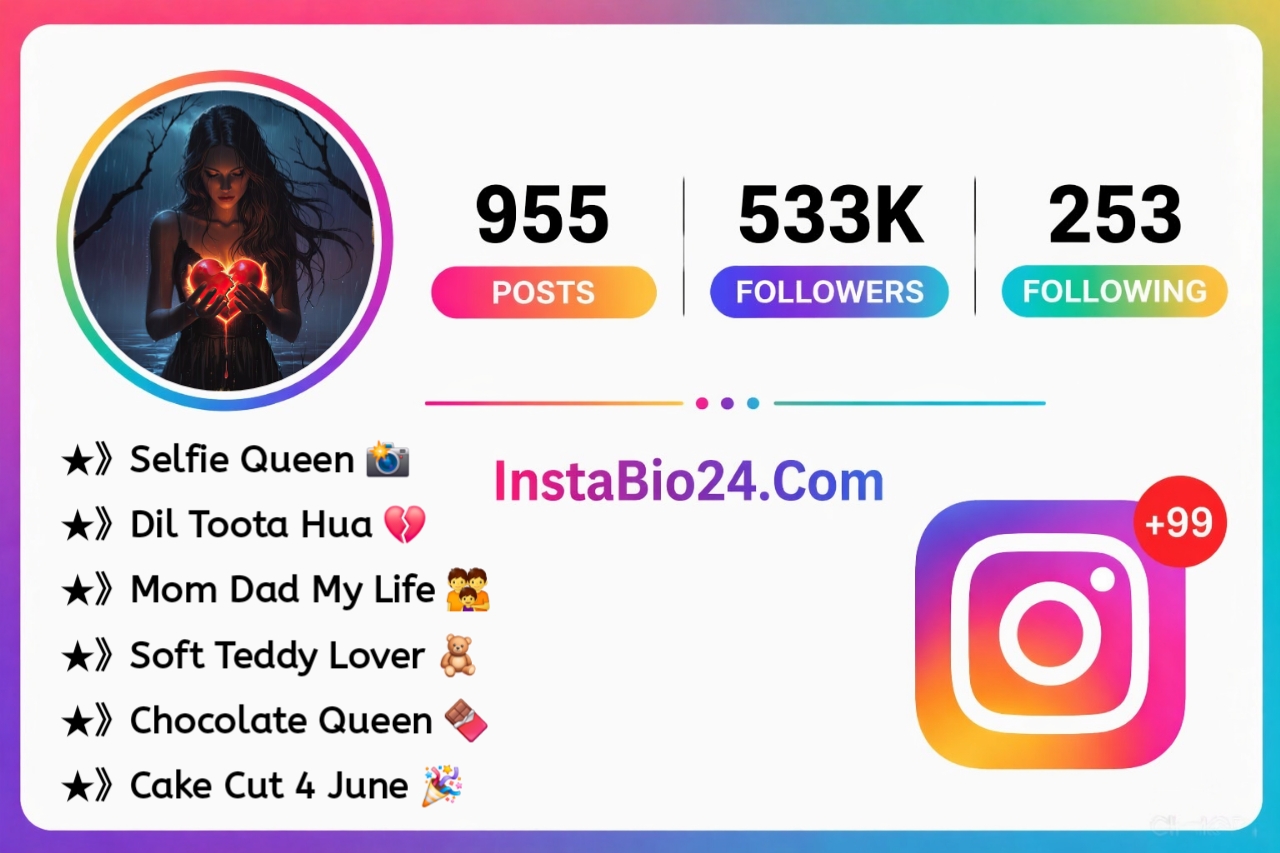 Broken bio for instagram for girls