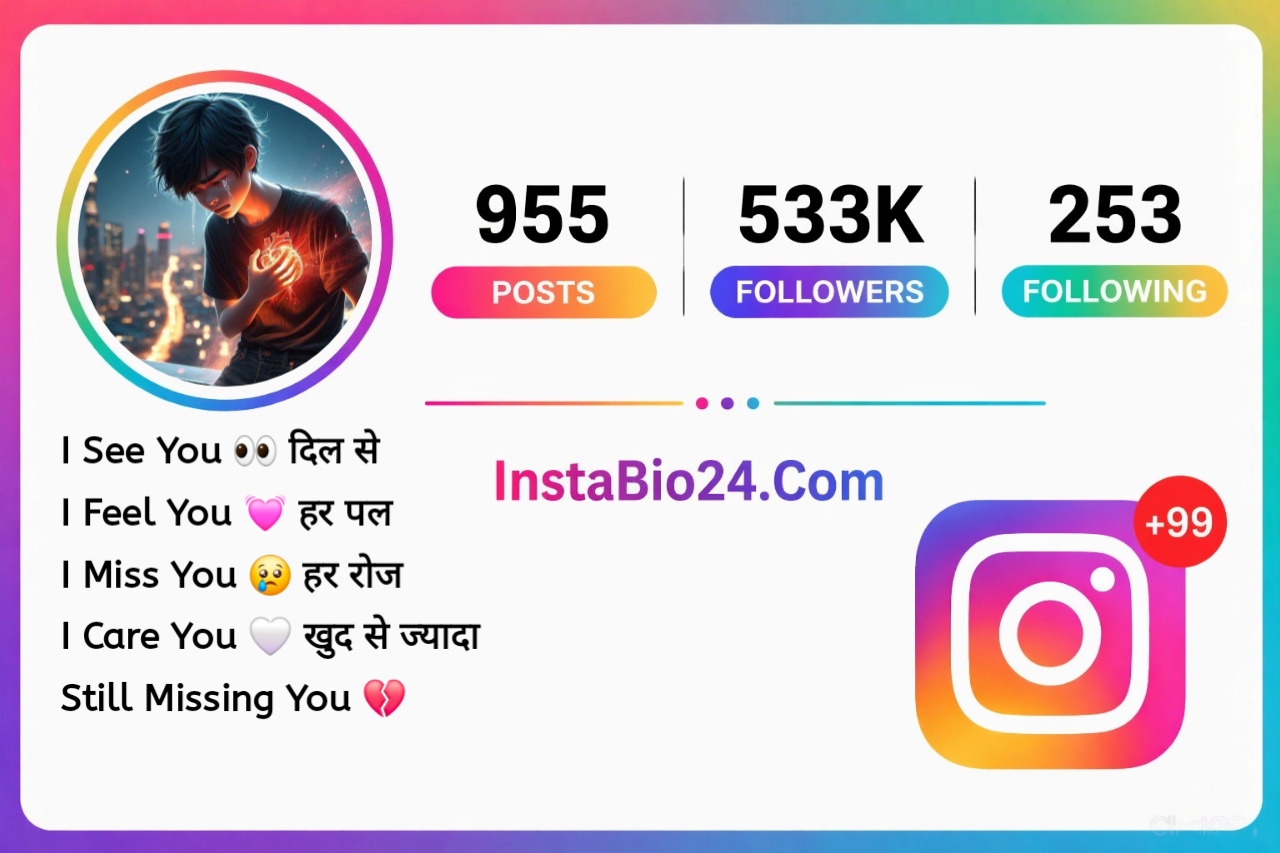 Instagram Bio Broken Heart
