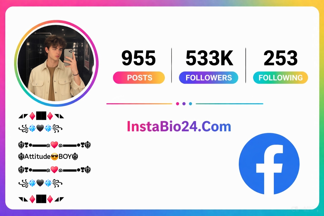 Stylish Bio For FB