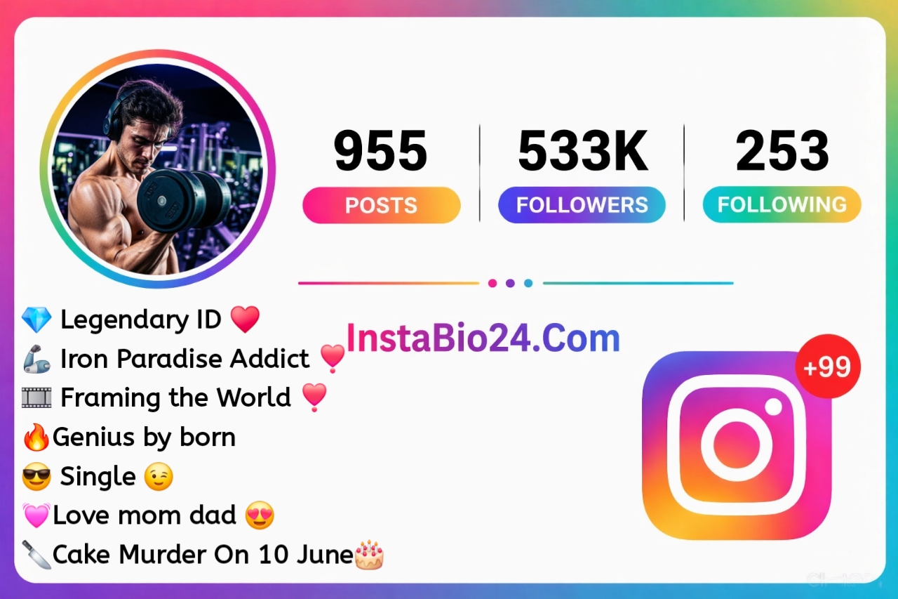 Gym Bio For Instagram
