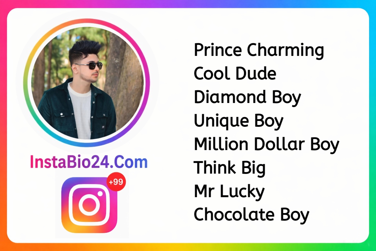 Simple Username for Instagram For Boy