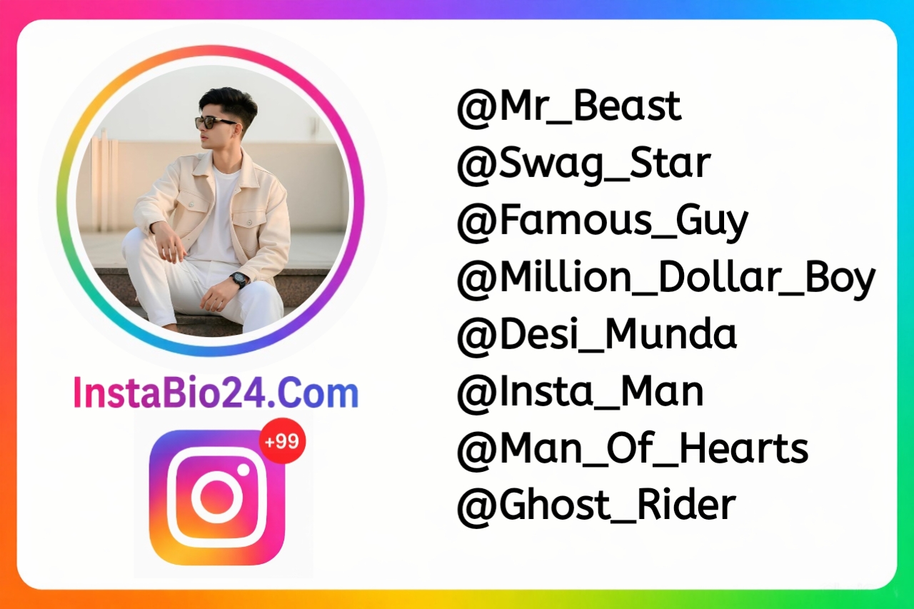 Awesome Instagram Username for Boys