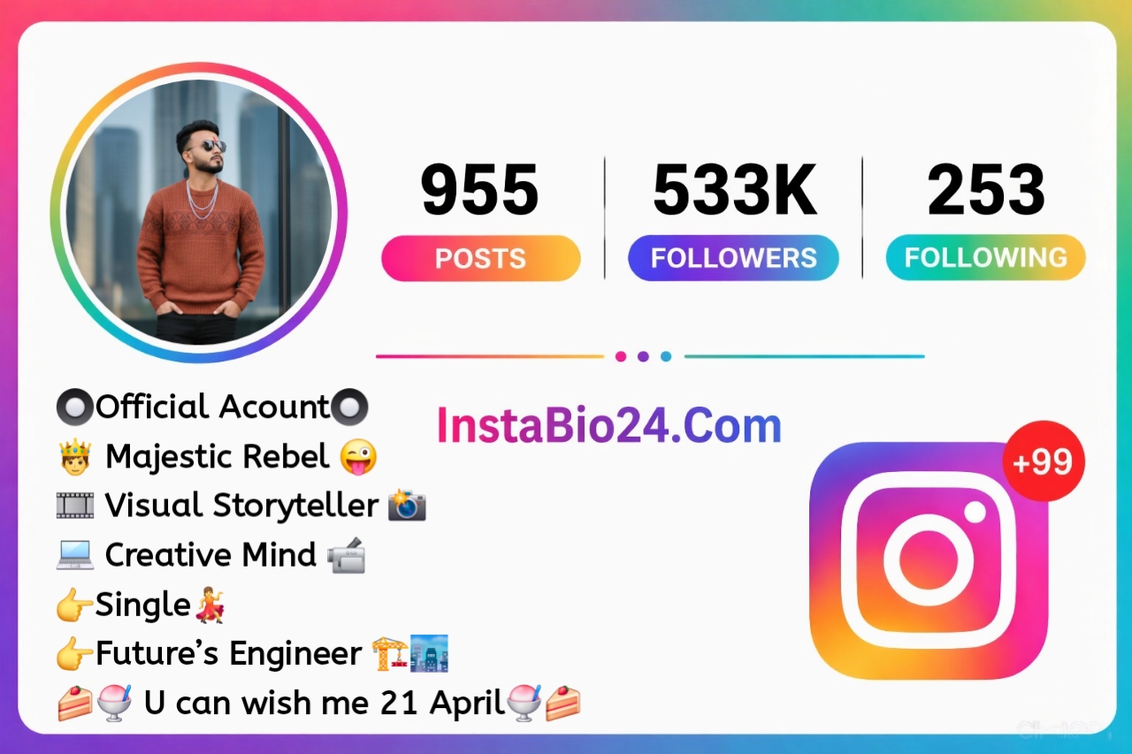 Instagram Bio Stylish Font