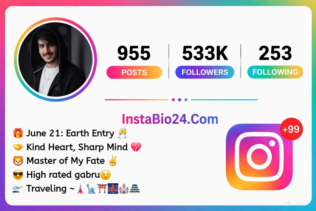 Instagram Bio font style for Boy Attitude