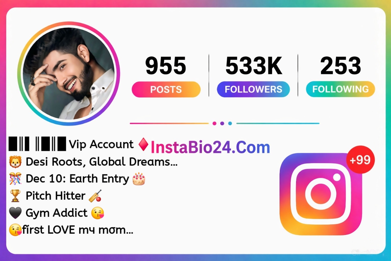 Instagram Bio style