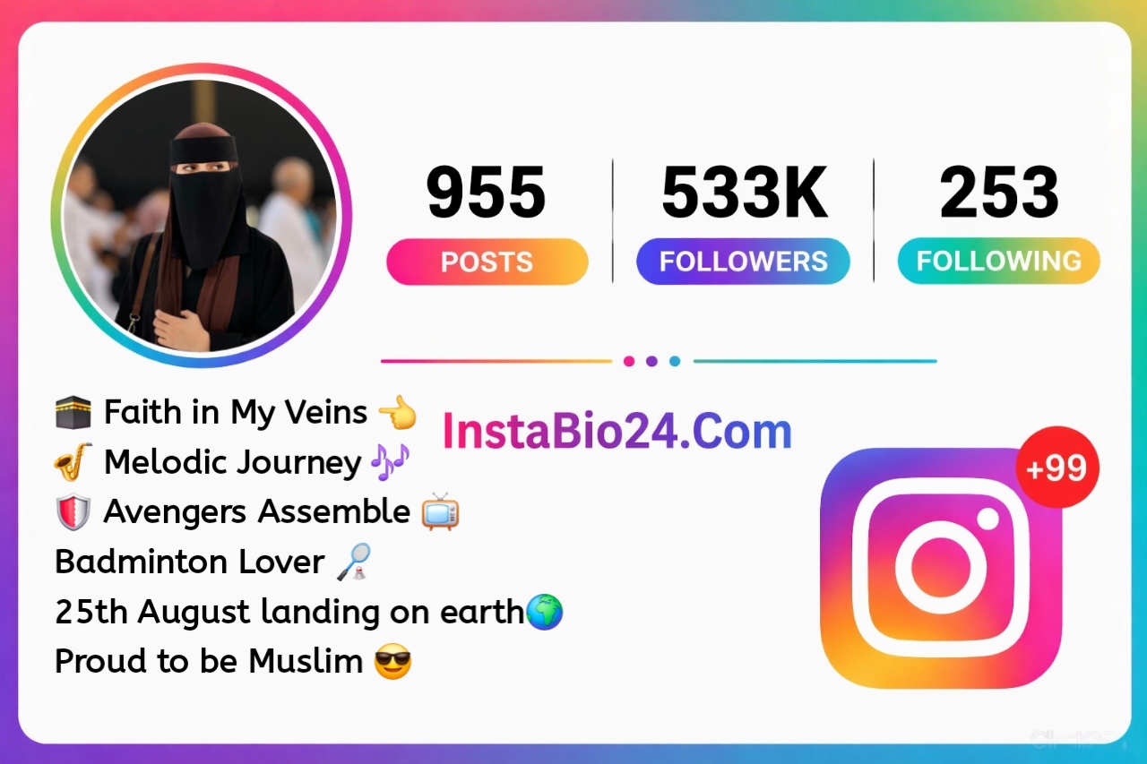 Islamic bio for instagram for girl