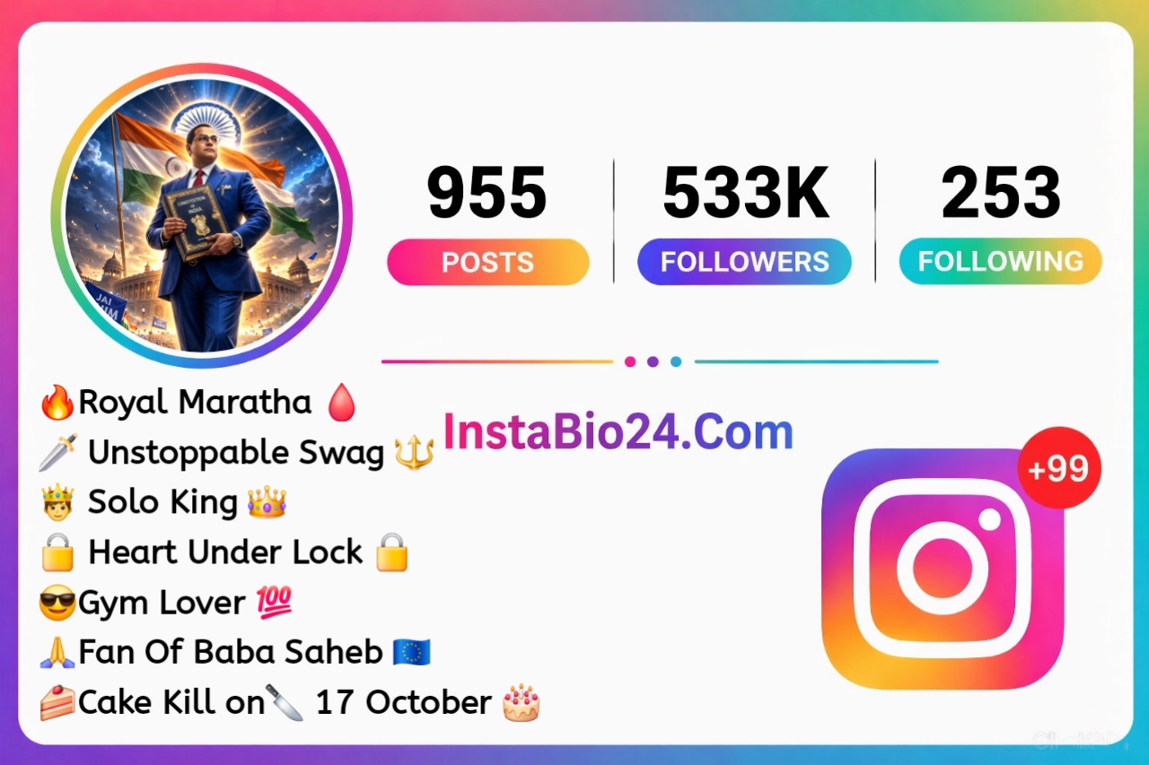 Jay bhim bio for instagram for boy