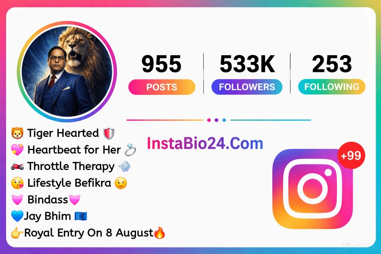 Attitude Instagram Bio Jay Bhim