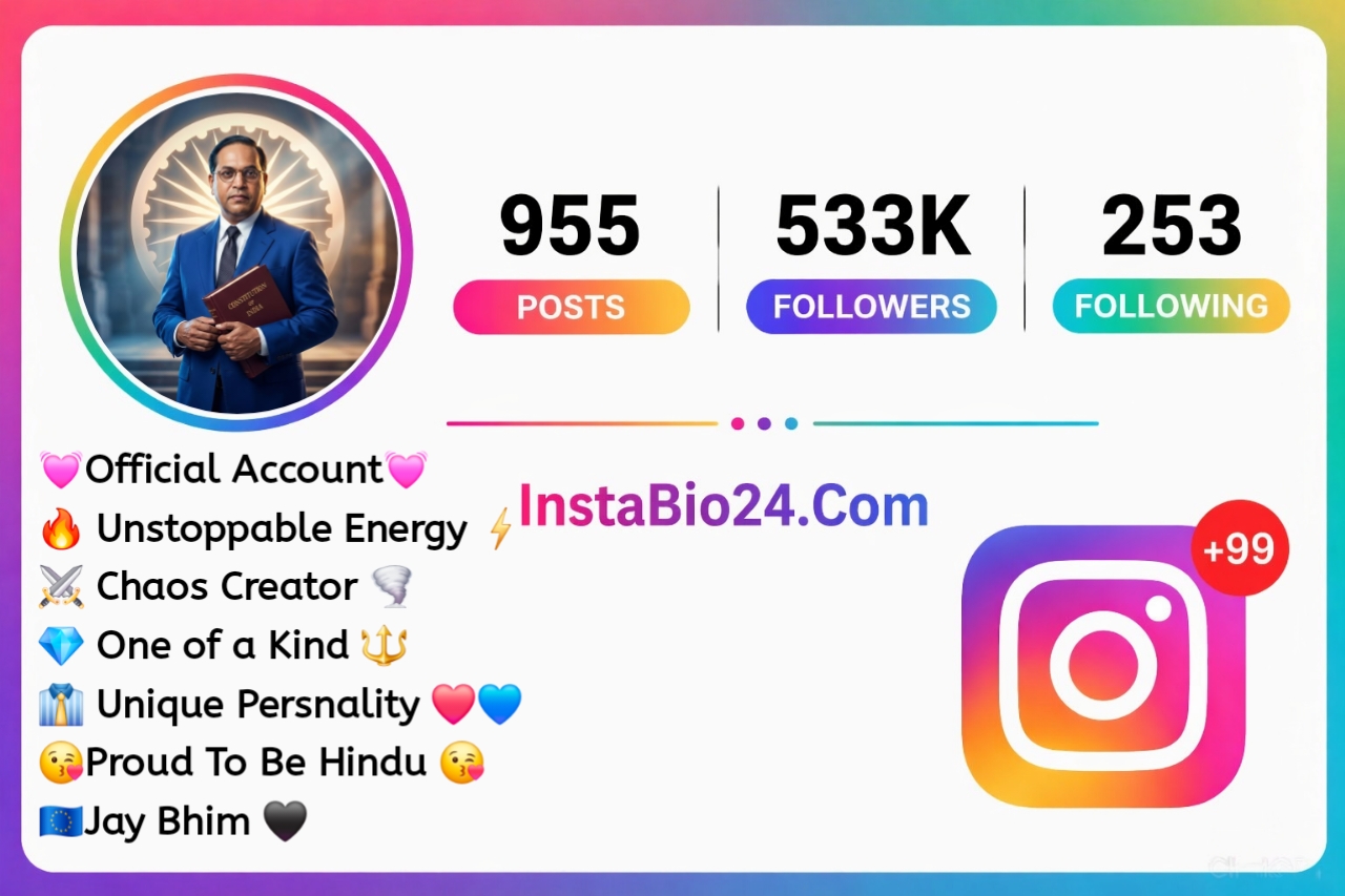 Jay Bhim Bio For Instagram