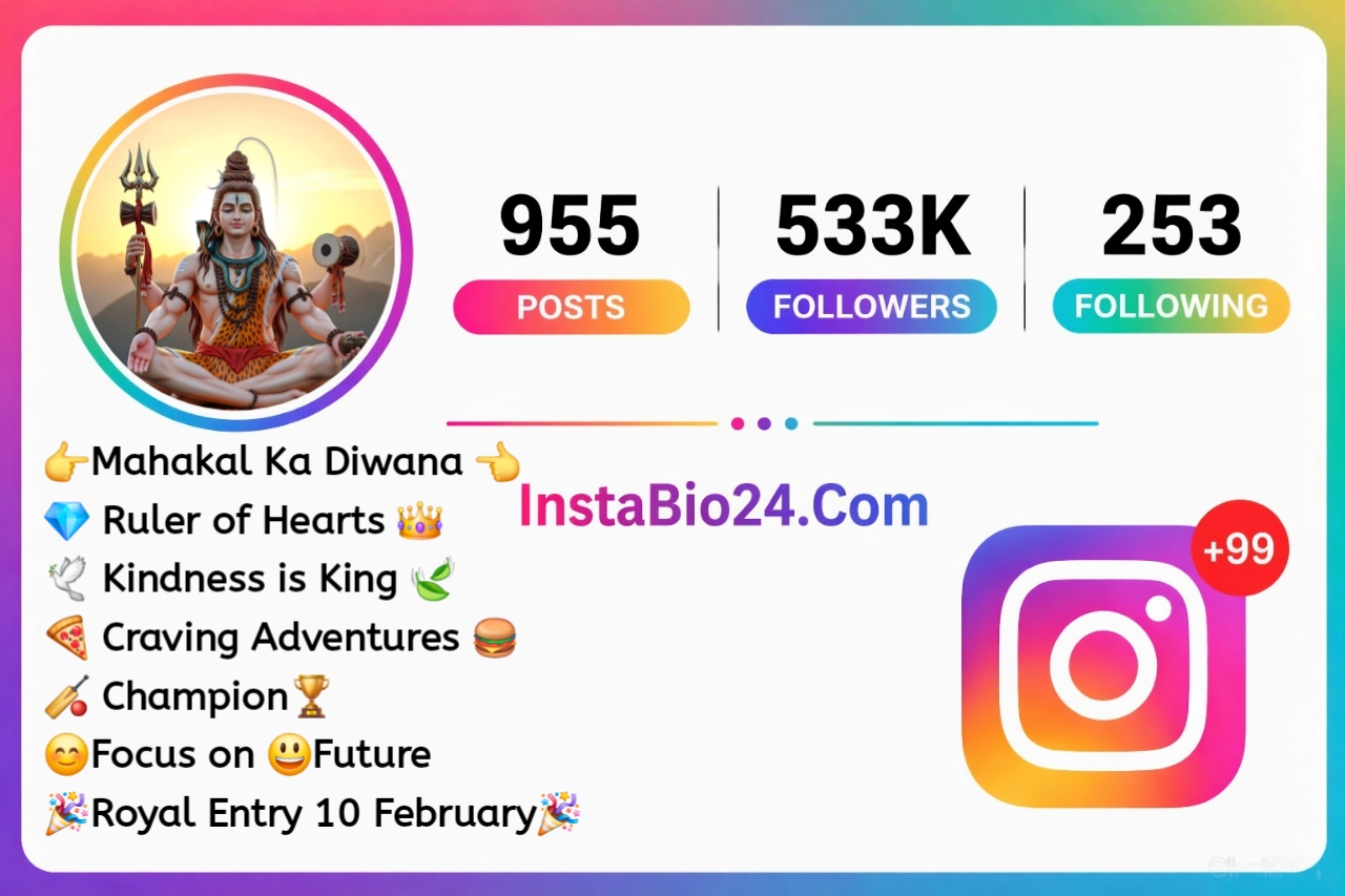 Mahakal Bio For Instagram