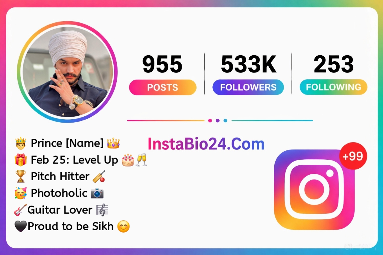 Stylish Instagram bio Punjabi