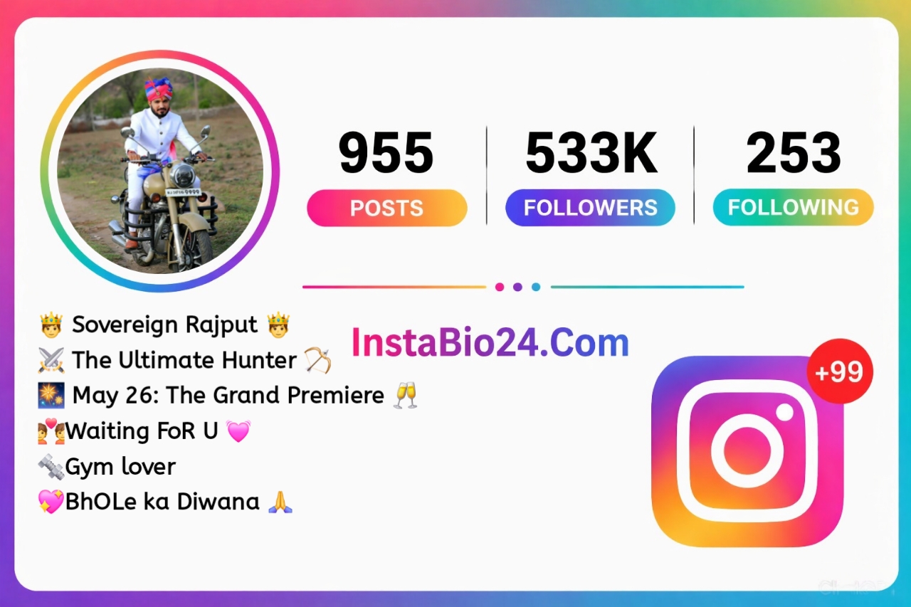 Attitude Rajput bio for instagram