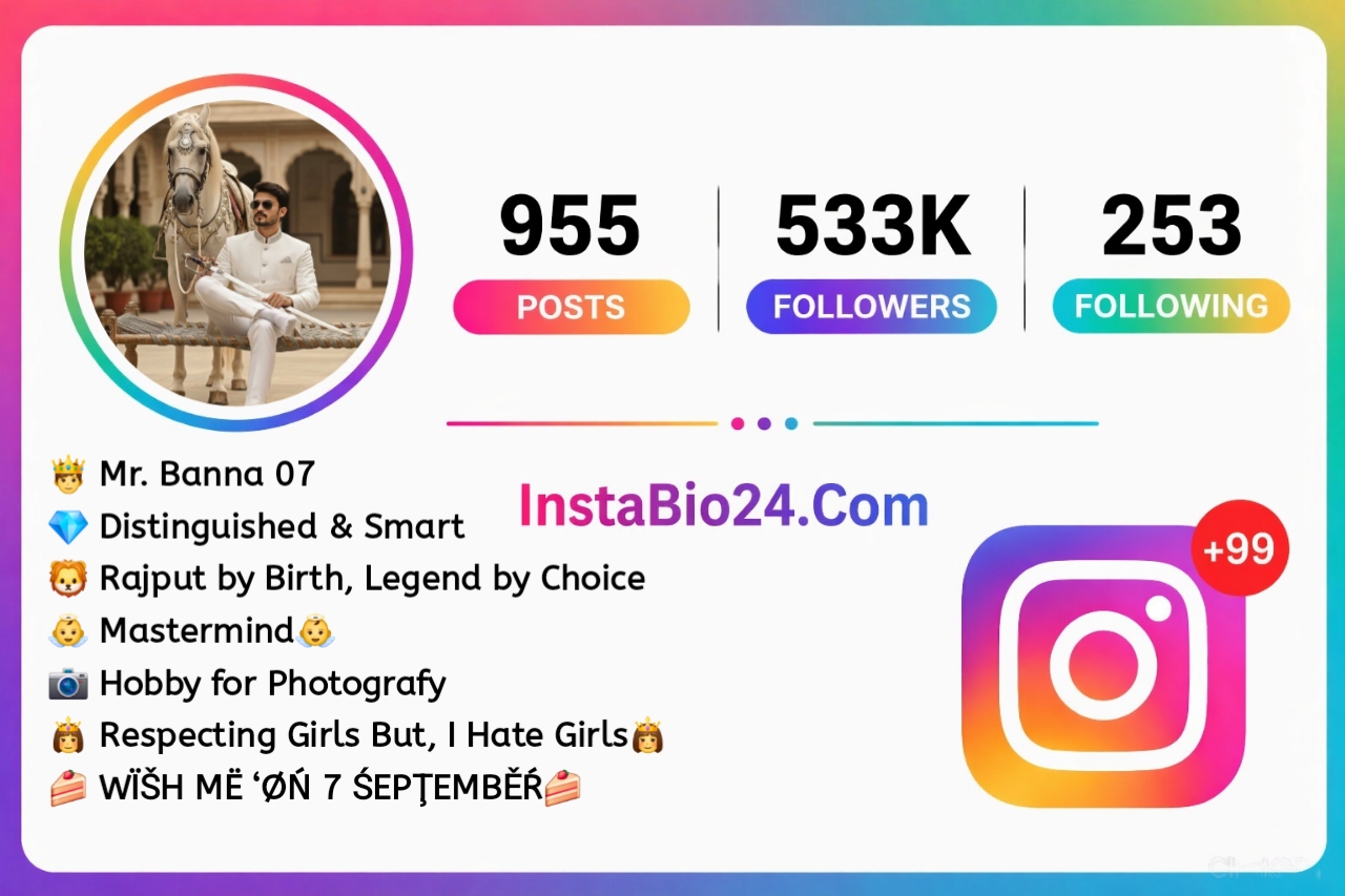 Stylish Rajput Instagram Bio