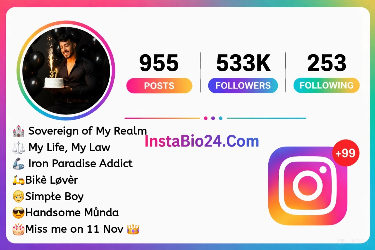 Birthday Bio For Instagram